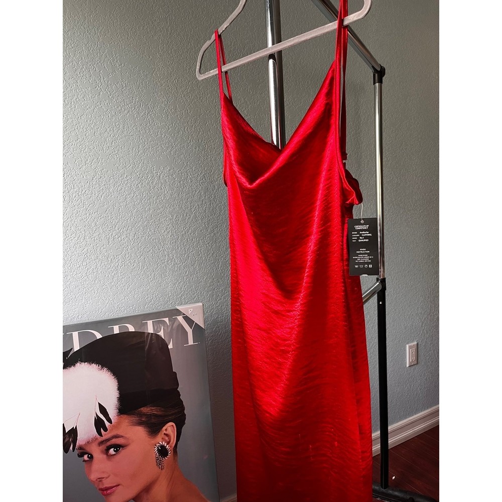 Red Slip Dress
